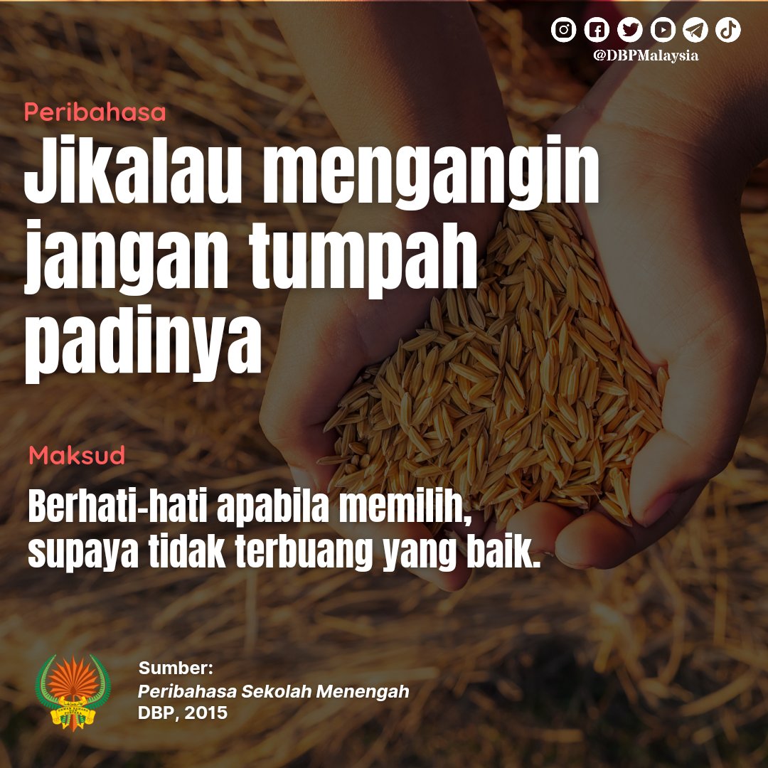 Dewan Bahasa Dan Pustaka On Twitter Peribahasa Peribahasa Dekadbahasakebangsaan Bahasajiwabangsa Https T Co Jjv30cyxrg Twitter