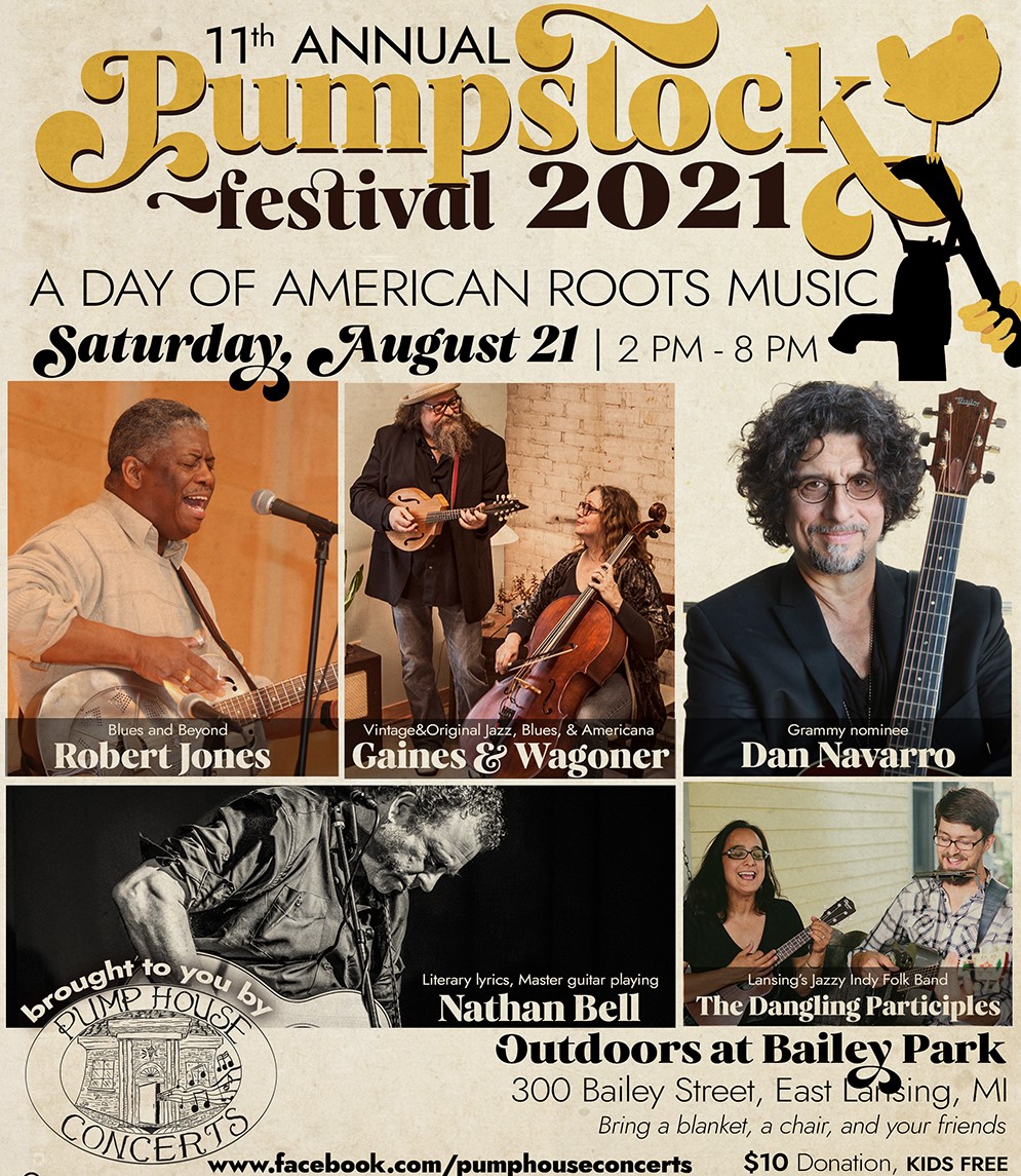 mailchi.mp/6dc9dd3159ce/p…?
Pumpstock Music Festival is SATURDAY (Aug 21)
Music from 2pm to 8pm in Bailey Park, E. Lansing.
Click thru to get to know the artists performing at Mid Michigan's biggest little roots and folk festival.