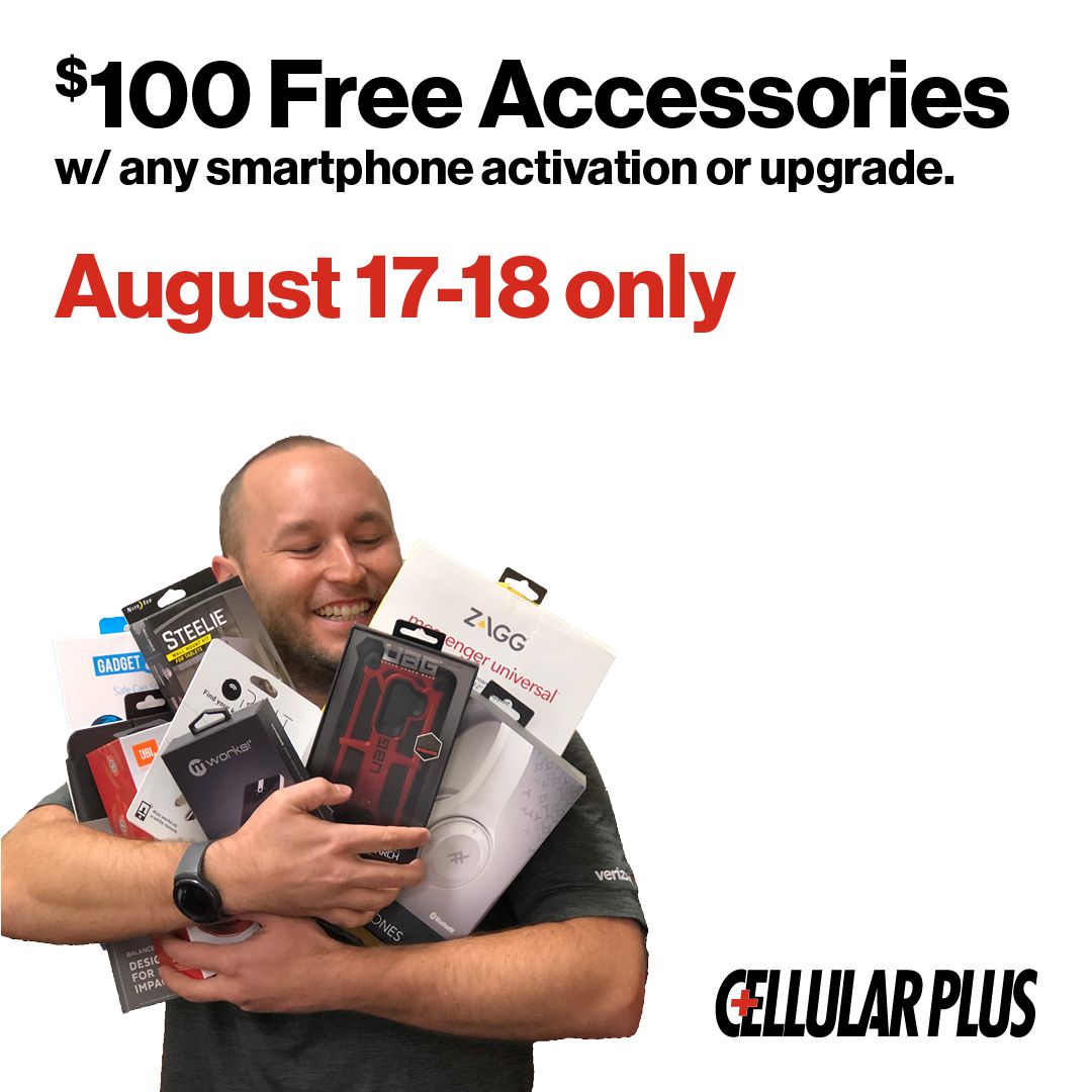 Our 2 Day Sale starts today! 
SAVE BIG on everything you need to keep up on football scores this fall and get the school year off to a fantastic start. $100 Free Accessories with any smartphone. $50 Off Any Tablet. Stop by or call us for all the details - click link in Bio