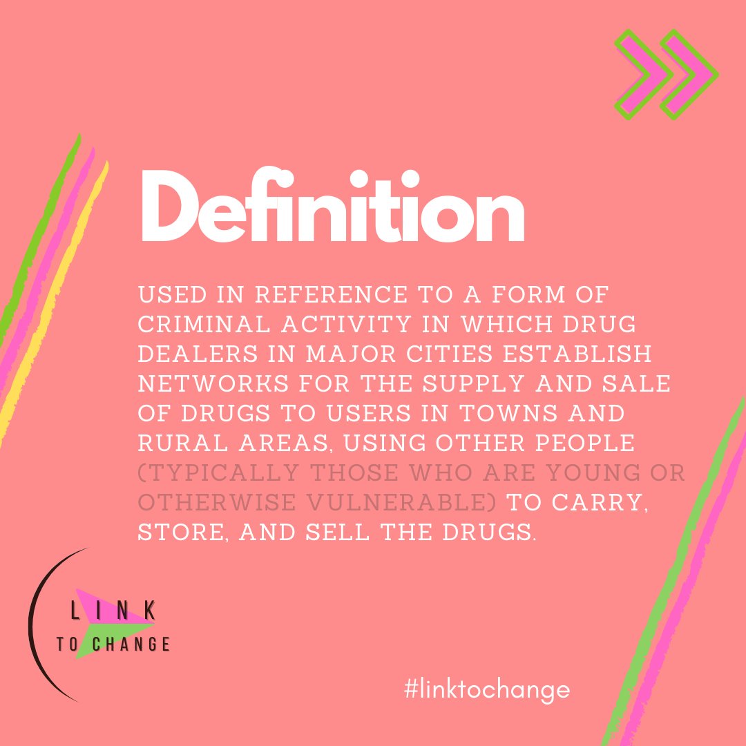 LinkToChange's tweet photo. A common feature of county lines is the use of and exploitation of children and young people.
We work with children and young people being groomed and forced to carry and sell drugs.
#Linktochange #countylines #criminalexploitation #awareness https://t.co/8k5jzvgnpA