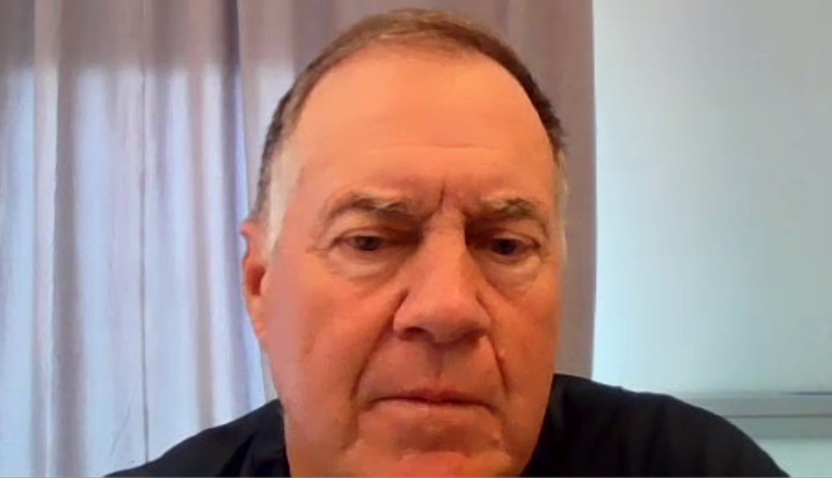 zm_cox's tweet photo. Bill Belichick said today's joint practice will focus "almost exclusively" on the red zone. https://t.co/Gp78dTB7nm
