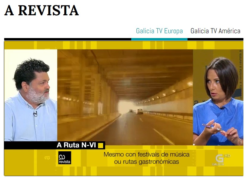 TurislabG's tweet photo. Algunha vez soñaches con percorrer a #Ruta66? Xosé Ramón Novoa, participante da primeira Aceleradora de Turismo de Galicia, presentou no programa #ARevista da @TVGalicia a #Ruta66 á galega: #RutaNVI.
⬇️Podes consultar máis información no seguinte link:  https://t.co/TxdjmQXxMK https://t.co/jJkaWN6trV