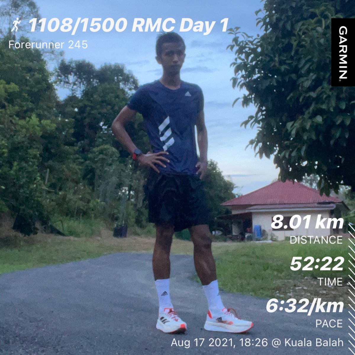 one3007's tweet photo. 1108/1500 RMC Day 1

Masih dalam tempoh pemulihan dari 2nd jab. Layan je dulu buat permulaan. 🙏🏽

#RunligaMalaysiaChallenge #FoxRunner https://t.co/giMrk6IZWG