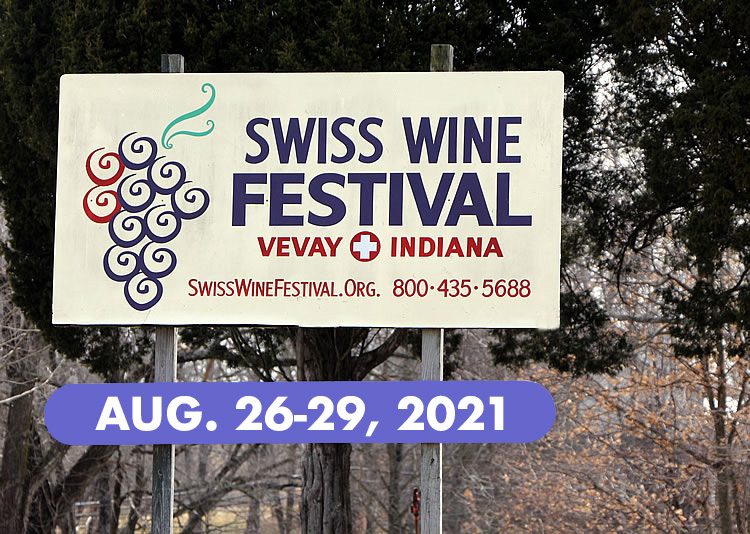 AroundIndy's tweet photo. August 26-29, 2021:
Swiss Wine Festival in #Vevay #Indiana.
https://t.co/M0v9JQxntV
@SwissWineFest @SwitzCoTourism https://t.co/2GVJNIcr3K
