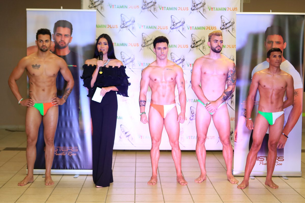 mistersofpr's tweet photo. Vitamin Plus y la diseñadora Marlene Creations presentaron un desfile especial de trajes de baño con cuatro de los Misters Of Puerto Rico: Sammy Ramos, Julio César Ríos, Edgar Rivera y Benny Barbosa.  

#vitaminplus #mistersofpuertorico https://t.co/8nIdVk2vRS