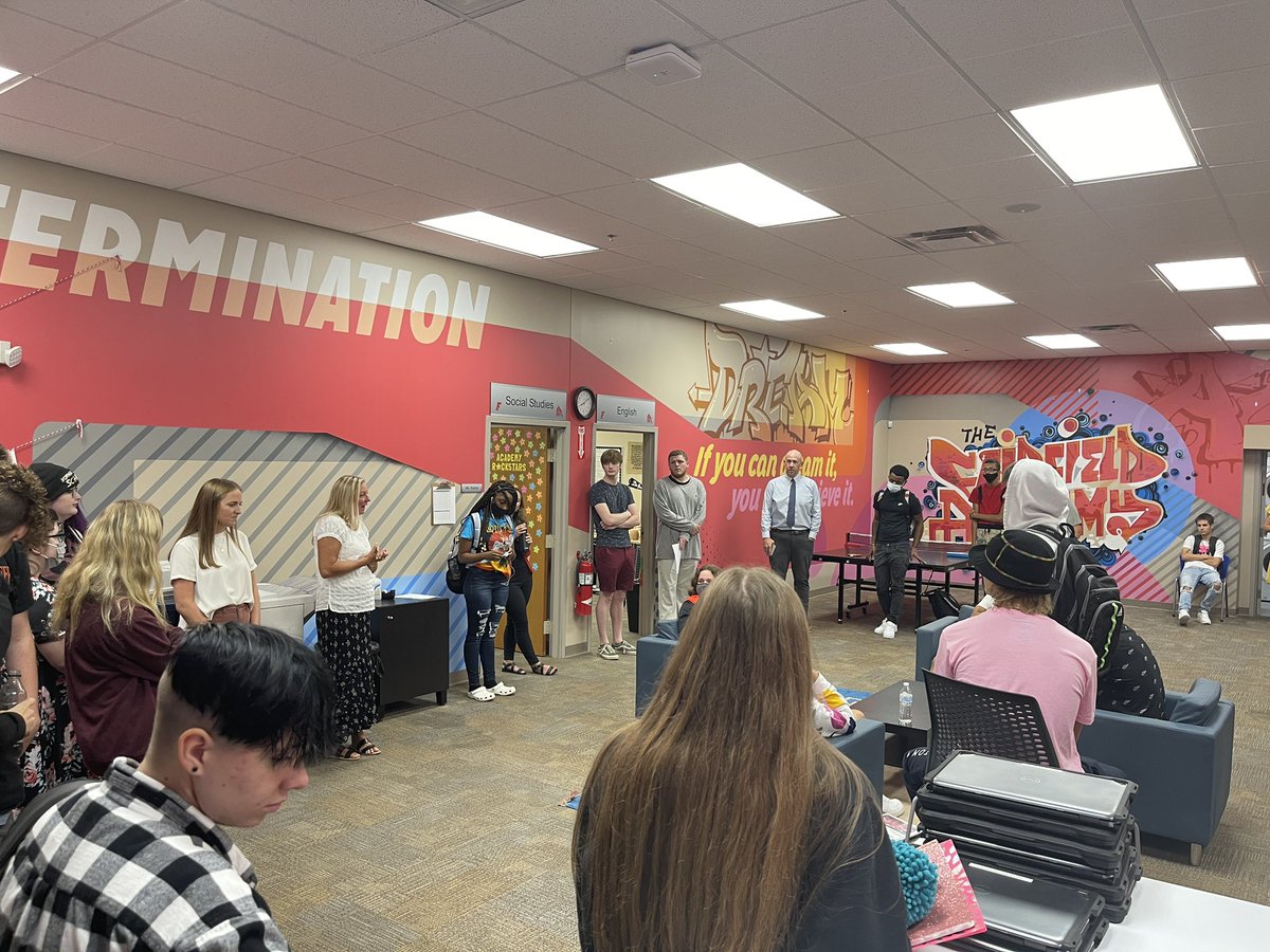 fcsdsuper's tweet photo. The @FCSDAcademy is off to a great start! #FairfieldPride #BestYearEver https://t.co/vWkyNPFnkc