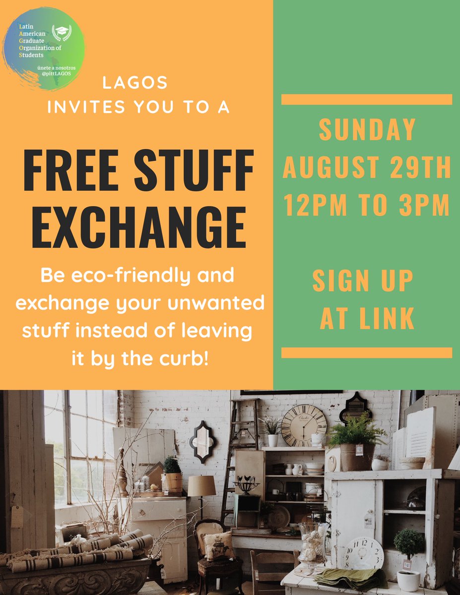 Start fresh this semester and swap (or just donate) your old stuff