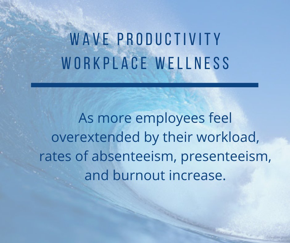 As more employees feel overextended by their workload, rates of absenteeism, presenteeism, and burnout increase.