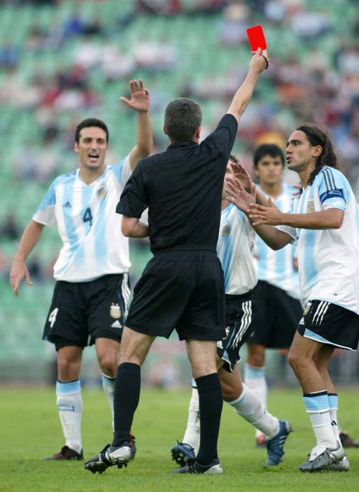 Roy Nemer on Twitter: "On this day in made his Argentina debut and was red carded just 2 minutes after being substituted in. https://t.co/nc2aNriXdV" / Twitter