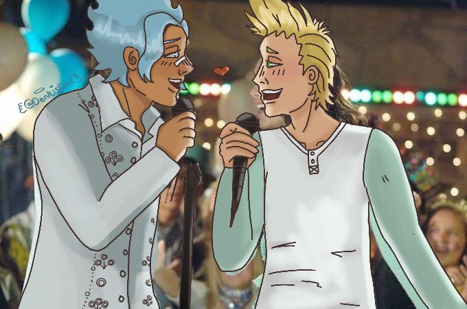 <a href="/cloudmicweek/">Partly Cloudy (August 15 - 21)</a> 

Okay, I had couldn’t resist not doing something for this aha

Day 2- Musical 

Have this little screen redraw from High School Musical 😂