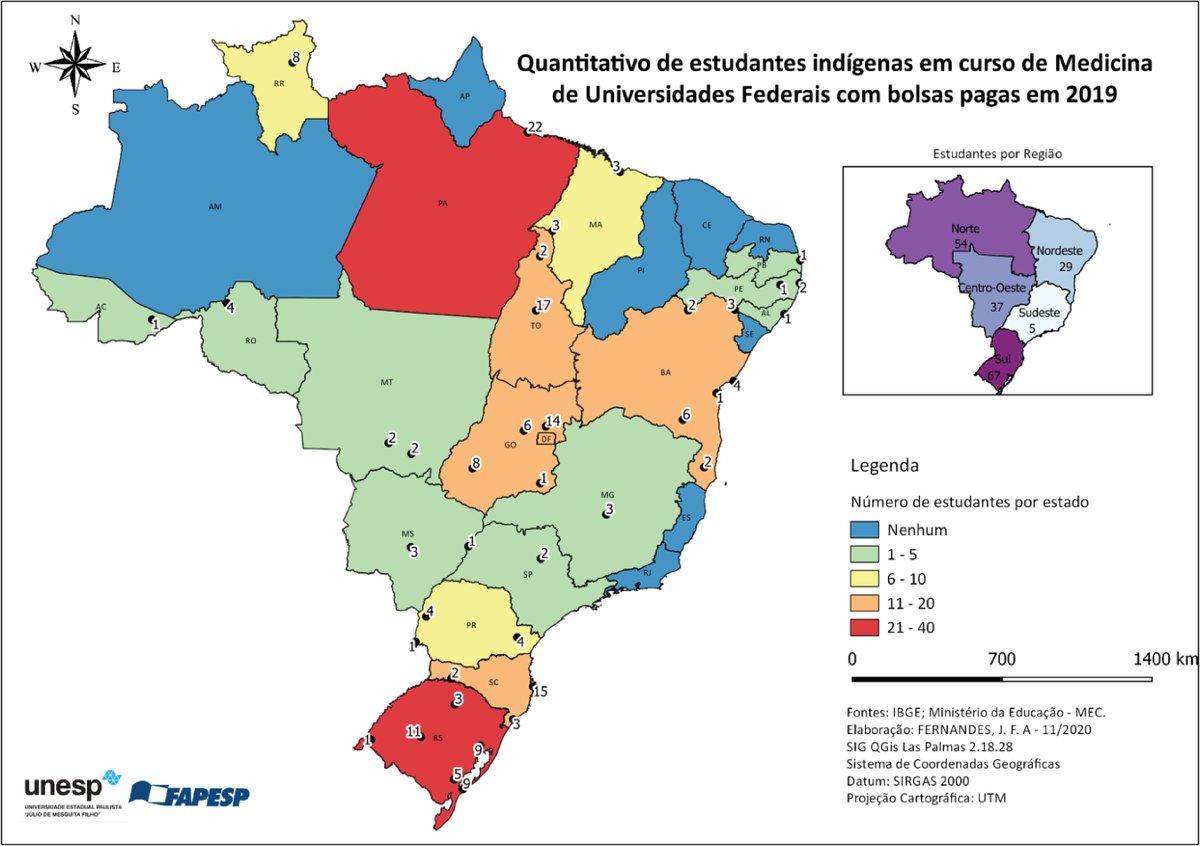 Access and retention policies for indigenous people in Brazilian federal medical schools: mapping and experiences

Access in: scielo.br/j/icse/a/KC9Xf…

#Affirmativeactions #Indigenouspopulation #medicalcourses #Highereducationinstitutions #Highereducationpolicy #InterfaceJournal