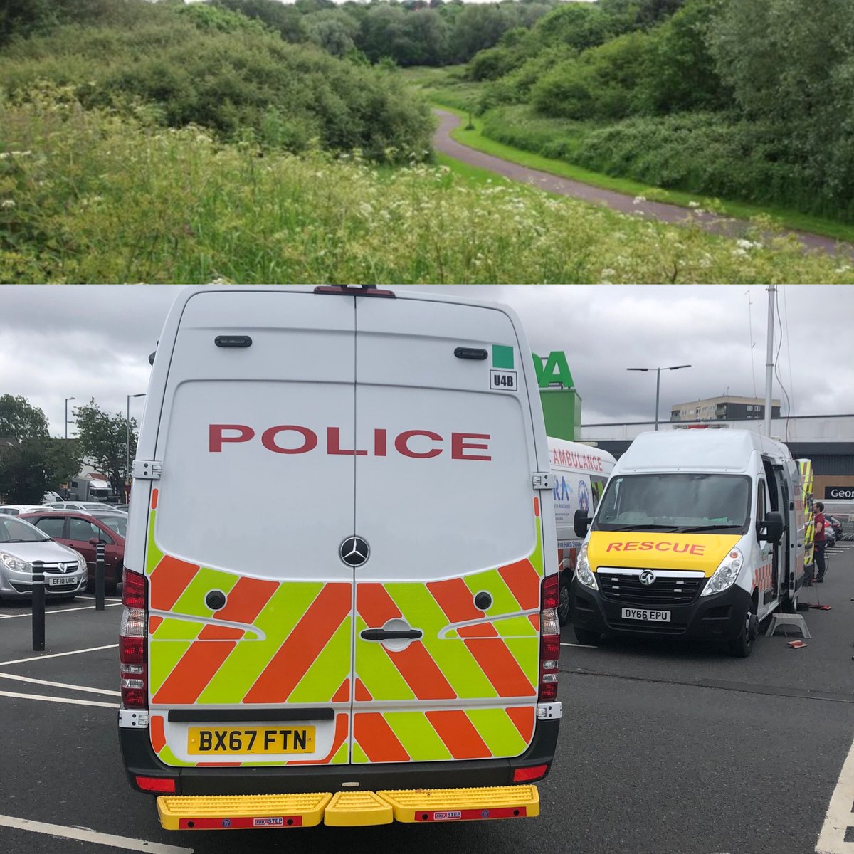 Ops Support Unit WMP (@osu_wmp) on Twitter photo A very productive day searching for a high risk missing person who was thankfully located safe and well. Massive thanks to our partners <a href="/SSART1/">Staffordshire SAR</a> <a href="/WestMerciaSAR/">West Mercia Search and Rescue</a> and our colleagues <a href="/WMPDogs/">WMP Dog Unit</a> #search #misper A very productive day searching for a high risk missing person who was thankfully located safe and well. Massive thanks to our partners <a href="/SSART1/">Staffordshire SAR</a> <a href="/WestMerciaSAR/">West Mercia Search and Rescue</a> and our colleagues <a href="/WMPDogs/">WMP Dog Unit</a> #search #misper
