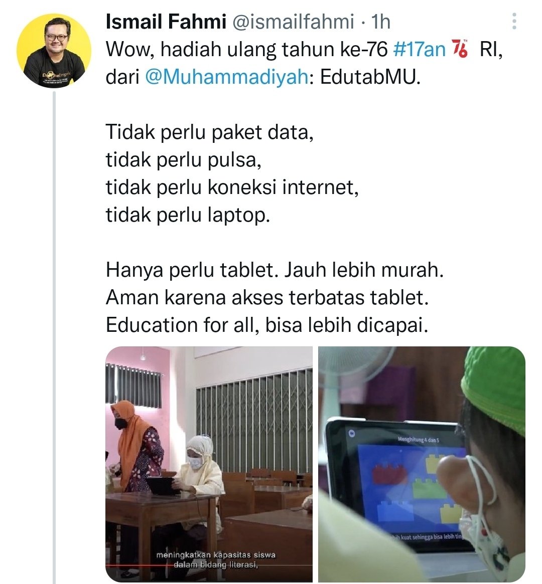 MuhammadiyinGL's tweet photo. Ah, dasar Muhammadiyah!

     Kritik                                 Solusi https://t.co/XViI1OVwgo