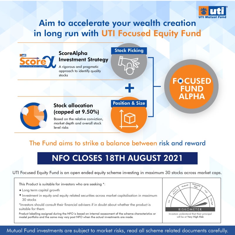 utimutualfund's tweet photo. Invest in UTI Focused Equity Fund today to benefit from a portfolio of hand-picked & well-researched stocks with long-term sustainable growth potential.
Know More: https://t.co/oIVyaixHMS Invest Now: https://t.co/0L4agp8wP4
#UTIFocusedEquityFund #NFO #UTIMF #WealthCreation https://t.co/qfAcsPh9iF