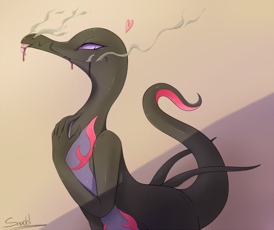 KittenHugs1's tweet photo. “Where are you going?” *Salazzle peaks her head over to you as she sees you walking away*

Art is not mine

#salazzle #pokemon #pokemonrp #openrp #furry #furryrp #rp #sfw #SFWRp #opendms https://t.co/HRUD13glYV