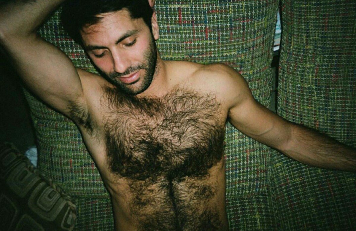 Nev’s gorgeous hairy body is perfect in every way #armpit #pit #hairyarmpit...