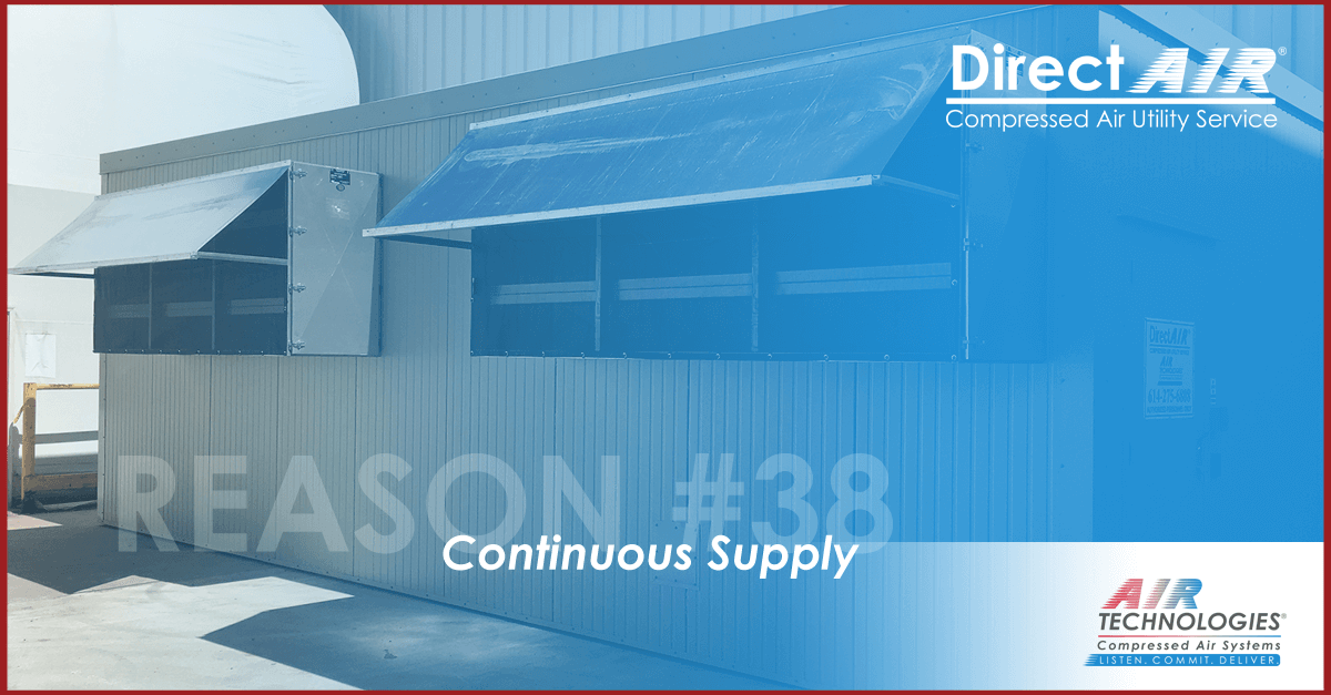 AirTechnologies's tweet photo. Uptime, all the time. Air Technologies® DirectAIR® provides a stream of clean, compressed air that eliminates downtime and allows plant personnel to focus on production: 
https://t.co/t7od7G8MlJ
#compressedair #airtechnologies #directair #compressedairequipment #atlascopco https://t.co/n6zEh0fJPR