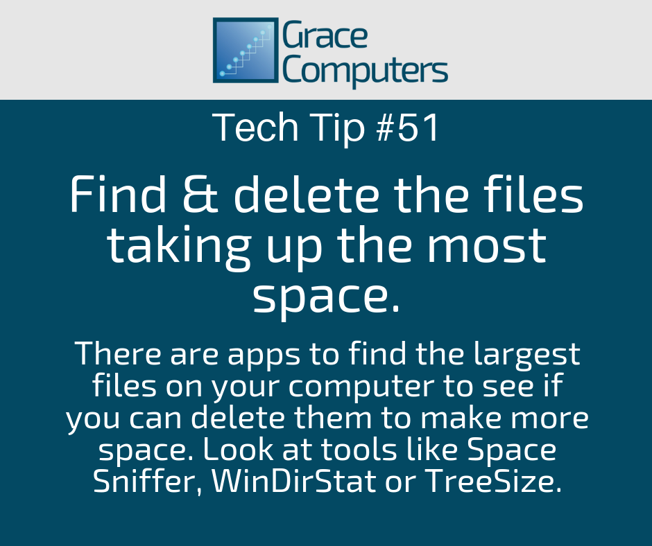 GraceComputers1's tweet photo. Computer going slow? Losing space on your hard drive?
Try this. 
#helpdesk #ITSupport #techexperts https://t.co/EwRPXK3yfs