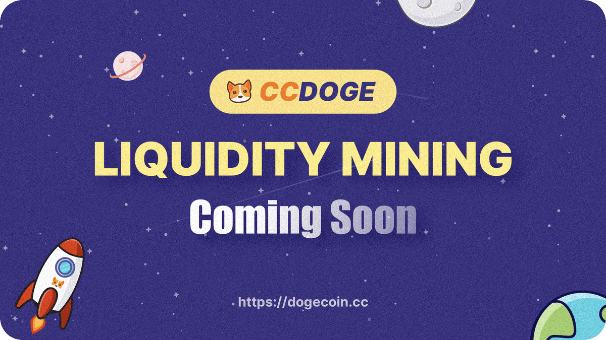 CCdogecoin's tweet photo. CCDOGE #YieldFarming comming soon, stay turned.

#CCDOGE #BabyDoge #dogecoin #shiba 

@elonmusk @wallstreetbets https://t.co/VBgL41PUgp