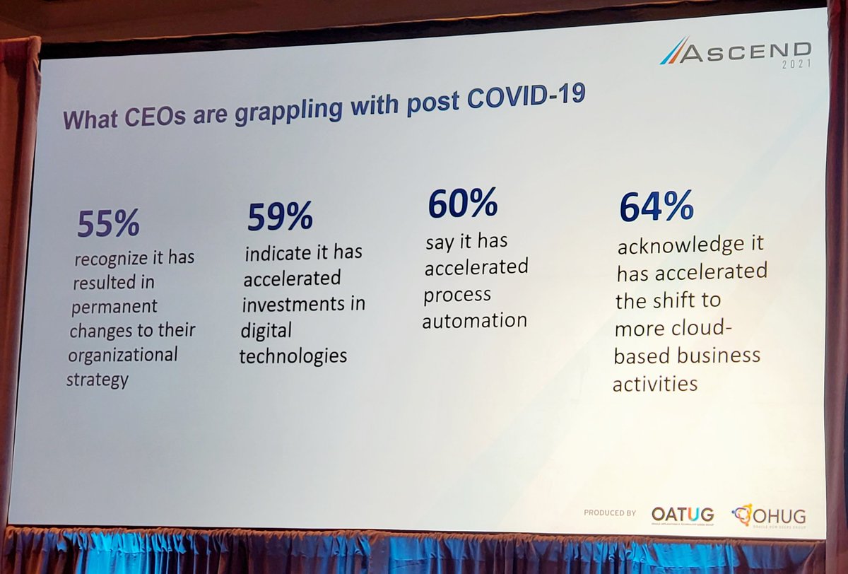 #Ascend2021 IBM predictions, success will come from strong leadership and employee engagement, better technology and innovation, built on foundation of cybersecurity <a href="/IBM/">IBM</a> <a href="/chackothomas/">Chacko Thomas</a> <a href="/Circular_Edge/">Circular Edge</a> #JDEdwards #jde #Oracle <a href="/Oracle/">Oracle</a>