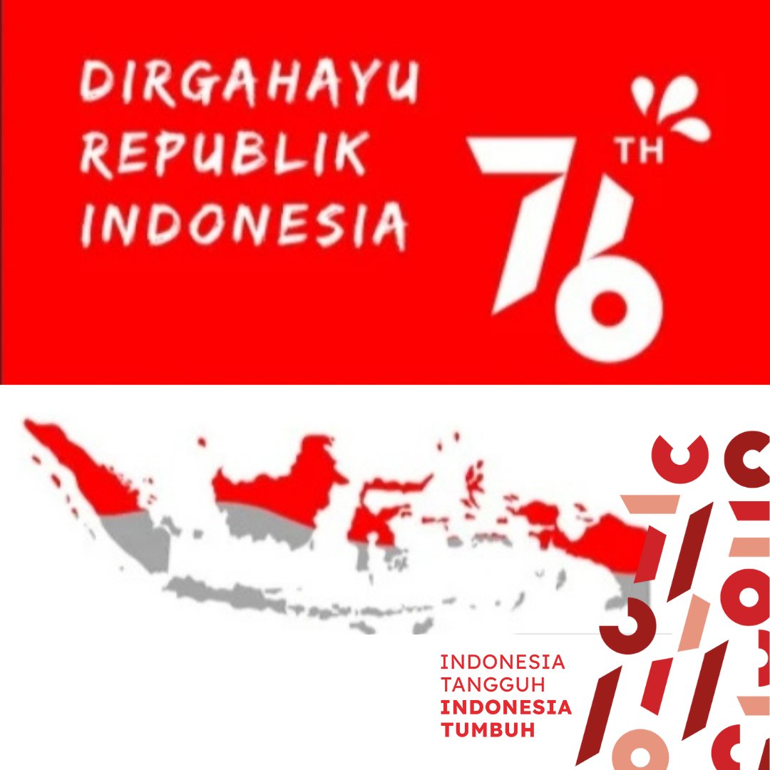 3Moga's tweet photo. Merdeka... Merdeka... Merdeka... 

Dirgahayu Republik Indonesia ke 76
Semoga negeri ini cepat pulih dari pandemi covid-19
Indonesia Tangguh, Indonesia Tumbuh. https://t.co/2xGLBP1wZU