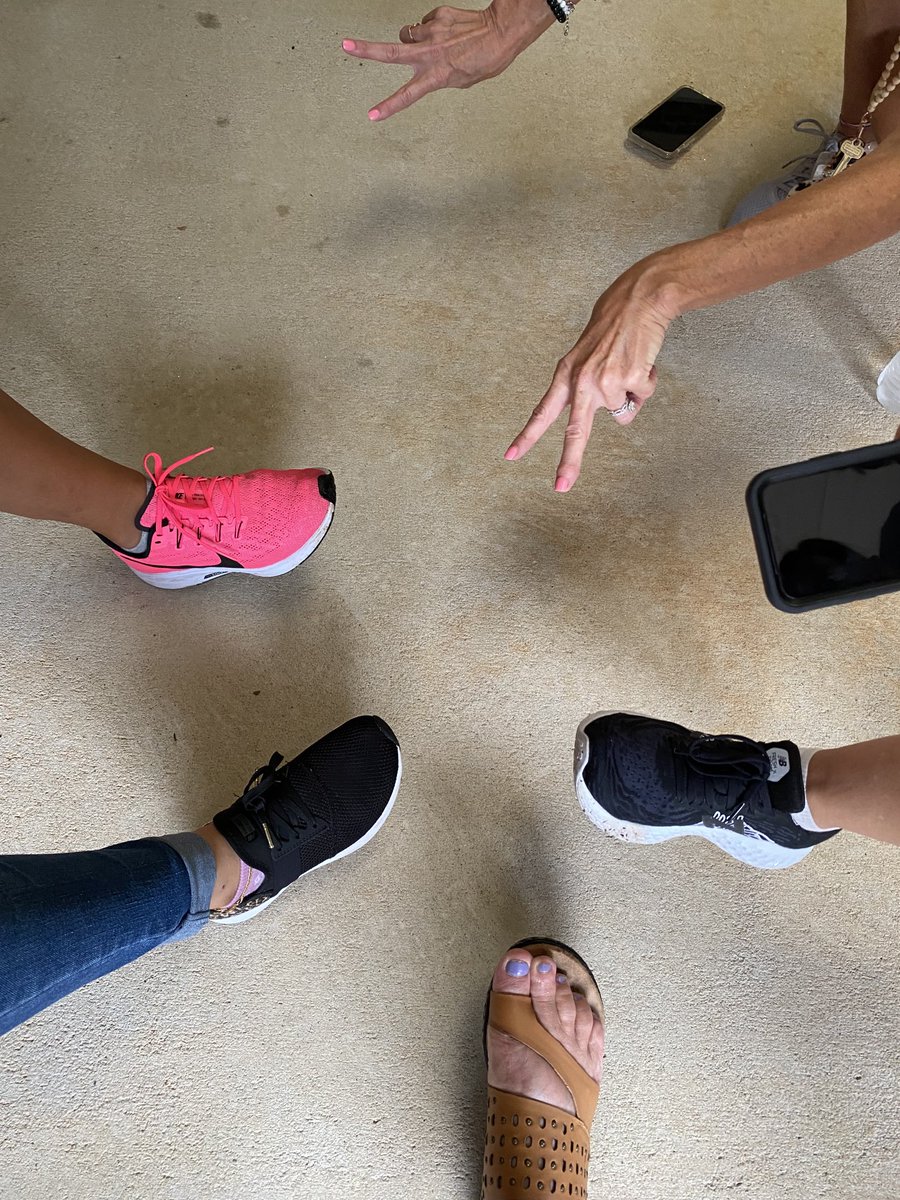 Group Shadow. Best we could do on a cloudy day!  #teamorange