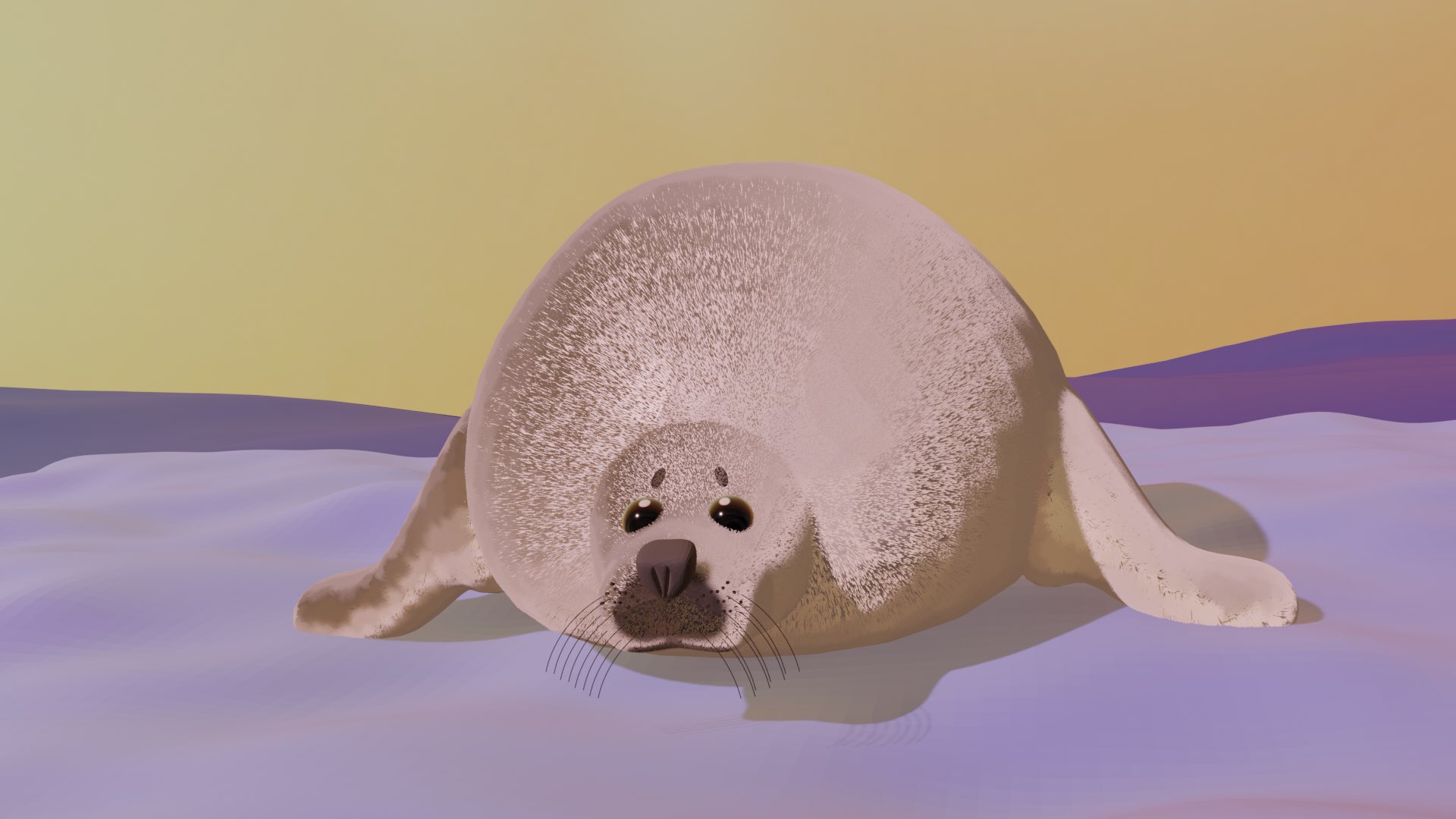 あざらしばいぬ がんばれアザラシちゃん Blender アザラシ T Co Lb0jfr9u96 Twitter