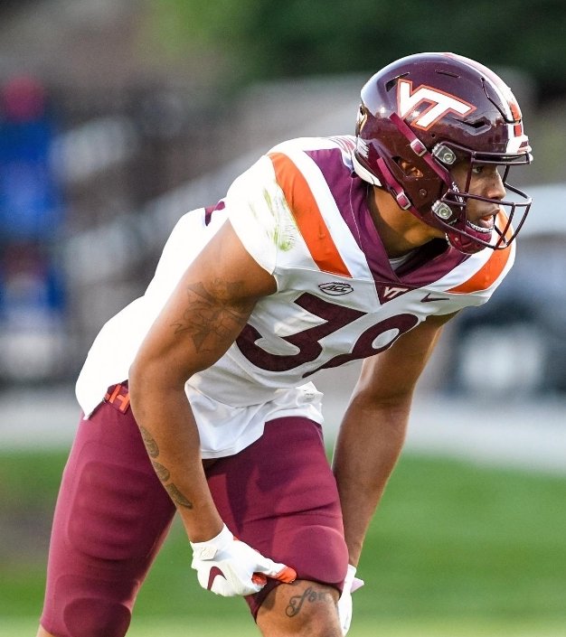 NCAAF Nation on Twitter: "○ DE Spotlight ○ Amaré Barno - Virginia Tech •  Barno is a 6'6 240 lb freak athlete who has a ton of #NFL potential & could  play