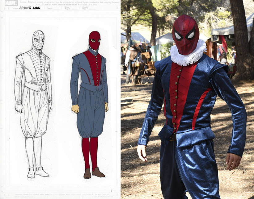 Ramon Rosanas on X: Hey! My design for Spider-man 1602 has real image in  cosplay! #spiderman1602 @Marvel  / X