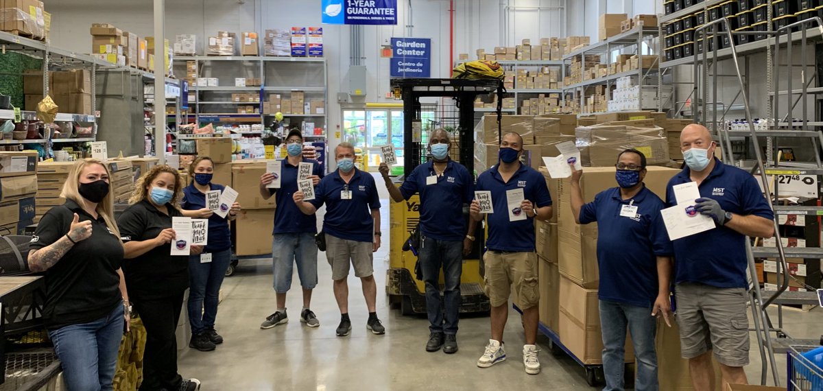 katiem2288's tweet photo. Today we wanted to give a personal thank you to our MST Team. They do so much for the #wallingford 2288 team! #lowes #mst #thankyou @1373theplace2b @kfleming1889 @NinaBianchi1 @dm82837 @TweetUsR30 @cjcourt407 @JeremyZitofsky @AngieWomack1 https://t.co/E5DquVNkwf