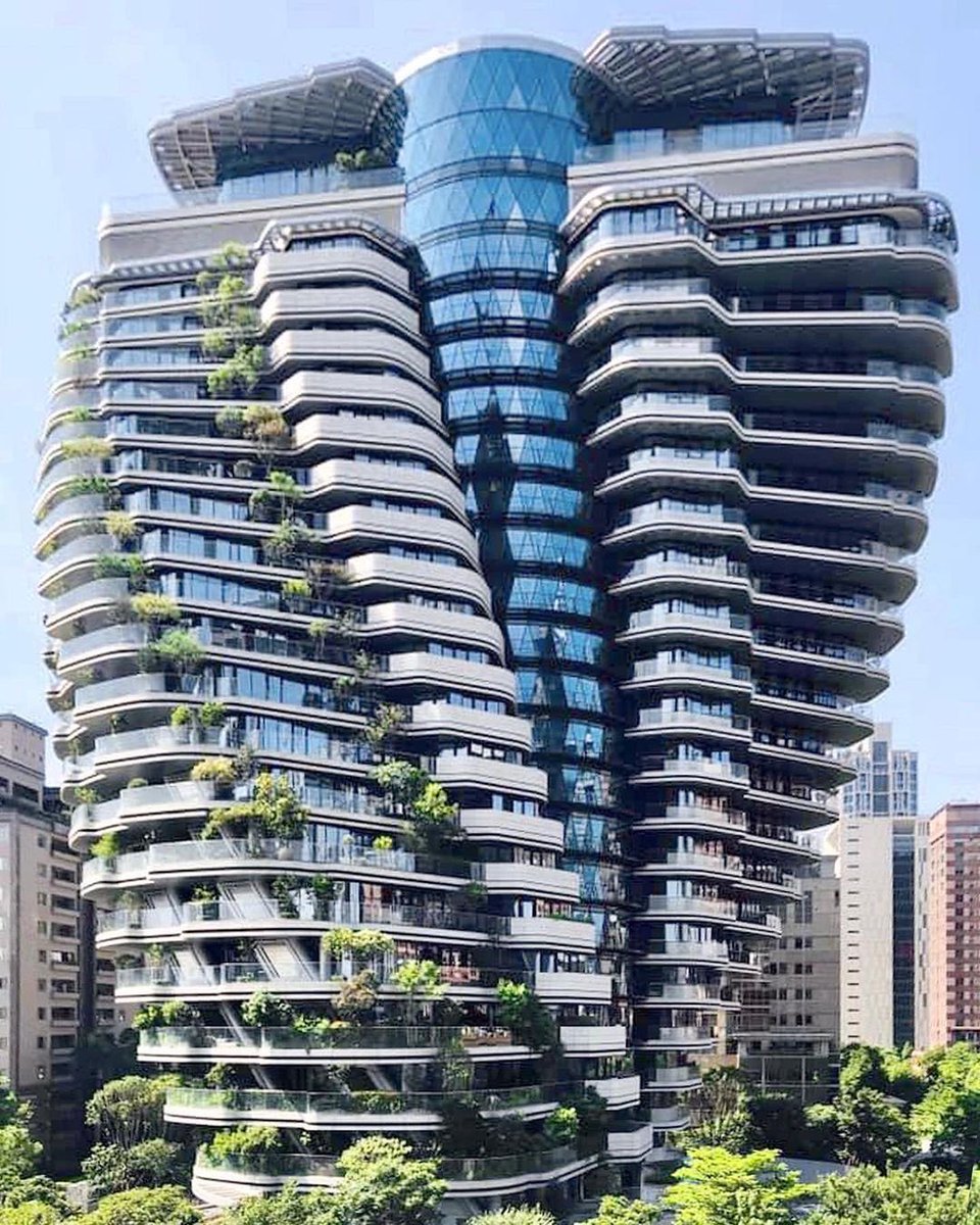 TAO ZHU YIN YUAN, a Sustainable Residential Tower in Taipei, Taiwan designed by Paris based architect by <a href="/VCALLEBAUT/">VINCENT CALLEBAUT ARCHITECTURES</a>.

(📸 by: Joyce Chen)

#residential #residentialdesign #facade #facadedesign #glass #glassfacade #fold #folding #folded #architecturephotography #instagood