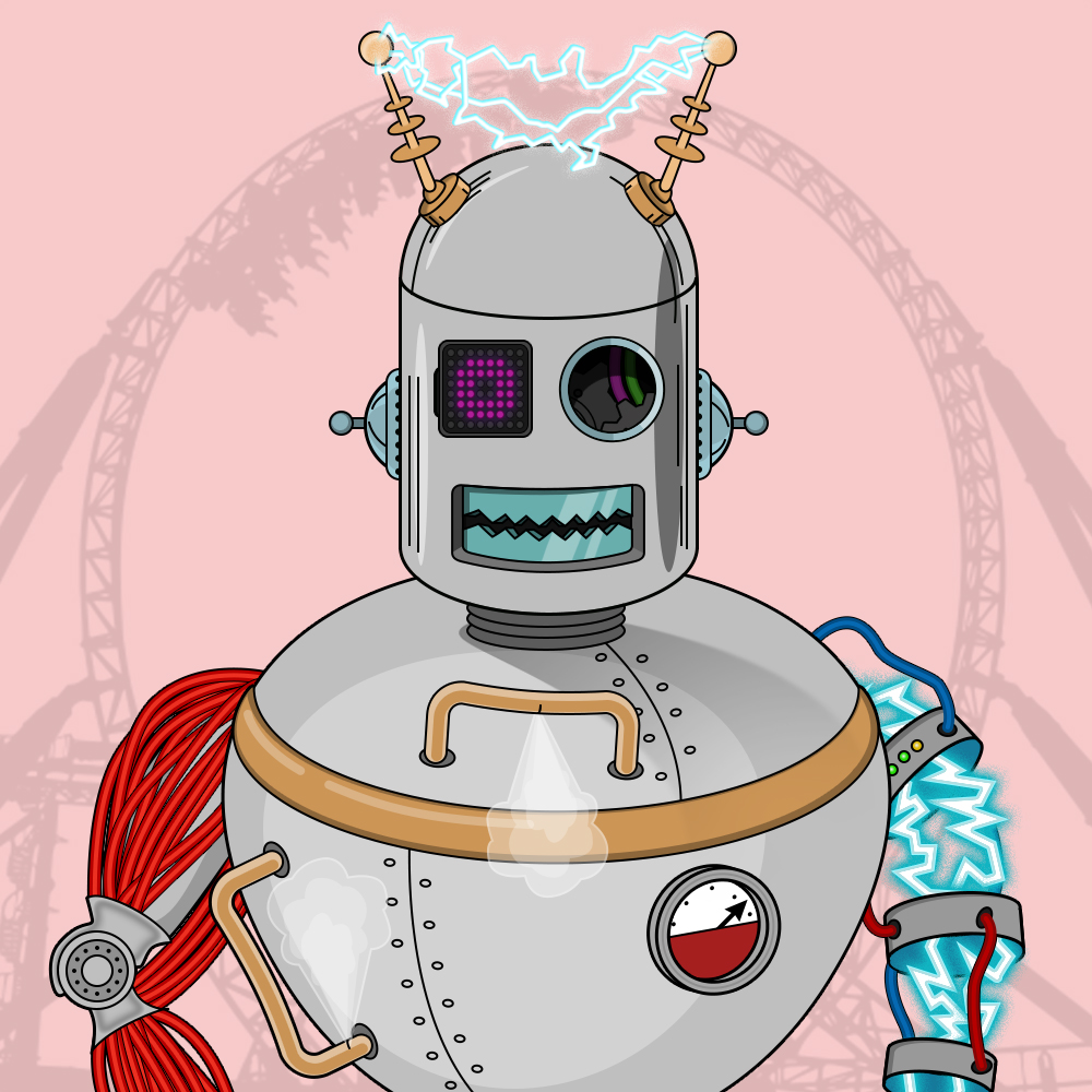 absurdbots's tweet photo. AbsurdBot #934 was in such a hurry to get to know you that lost its eye. 
Check it's other unique traits at @opensea : https://t.co/QnvexACLZq

#Nft #NFTdrop #nftcollector #NFTCommunity #absurdbots #NFTcollectibles #OpenSeaNFT https://t.co/z3m7D8BqsT