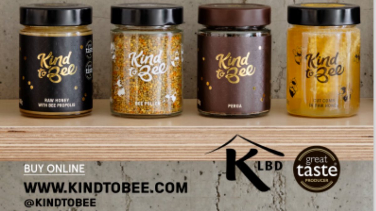 Looking for a nice #roshhashana gift? <a href="/KindtoBee/">Kind to Bee</a> 
raw and flavoured #honey are newly #KLBD #Kosher Certified Parev, with or without logo.
See full range at  isitkosher.uk/#kind%20to%20b… 
Available from <a href="/Kosher_Kingdom/">Kosher Kingdom UK</a> other independent stores or online from kindtobee.com/shop/
