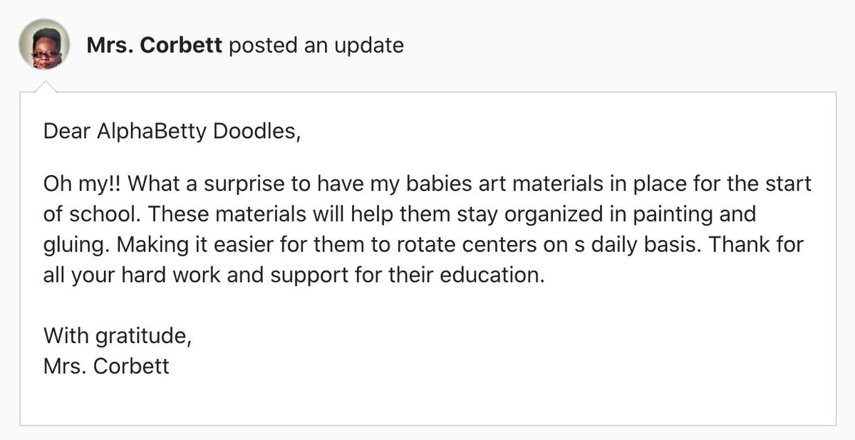 AlphaBettyD's tweet photo. These updates have made us so happy 🥺

These donations were made possible from the auction of our beloved Yellow Crown Betty. We love our Betty family ❤️

We’re making an immediate and visible impact. That’s what this project is all about to us 🌻

We’re just getting started ✨ https://t.co/cnZ5OGJRwk