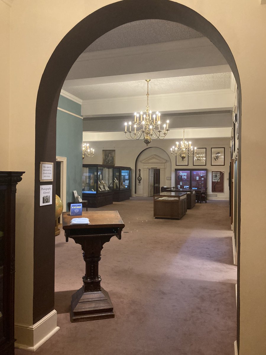 NCCollection's tweet photo. Great to see so many visitors yesterday as we head #BacktoSchool2021. Our #studentcurated exhibit about Tar Heel Traditions can be useful for those getting to know #UNC! #wilsonlibrary #ncmuseums #unclibraries https://t.co/ZVm5InWeUO