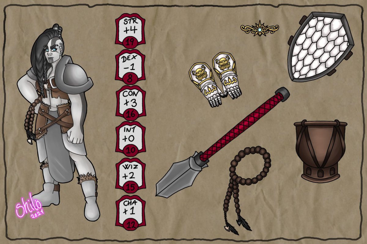 Spacegoat_Shilo's tweet photo. Is it Saturday yet?
#DnD #dndartist #DnDcharacter #dndsheet #dndart https://t.co/ARE0pJ4ku0