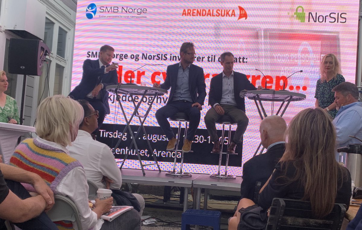 Secure Practice (@securepractice) on Twitter photo TietoEvry forteller om da de ble rammet av løsepengevirus, i samtale med bl.a. <a href="/ID_Tyveri/">NorSIS - ID-tyveri</a> på #Arendalsuka. Se live stream: vimeo.com/event/1208977/… TietoEvry forteller om da de ble rammet av løsepengevirus, i samtale med bl.a. <a href="/ID_Tyveri/">NorSIS - ID-tyveri</a> på #Arendalsuka. Se live stream: vimeo.com/event/1208977/…