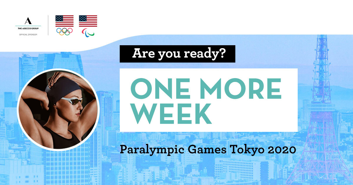 One week to go until the U.S. Paralympians get their turn to shine! As a proud sponsor of <a href="/TeamUSA/">Team USA</a> we can’t wait to watch these athletes give it all they’ve got.