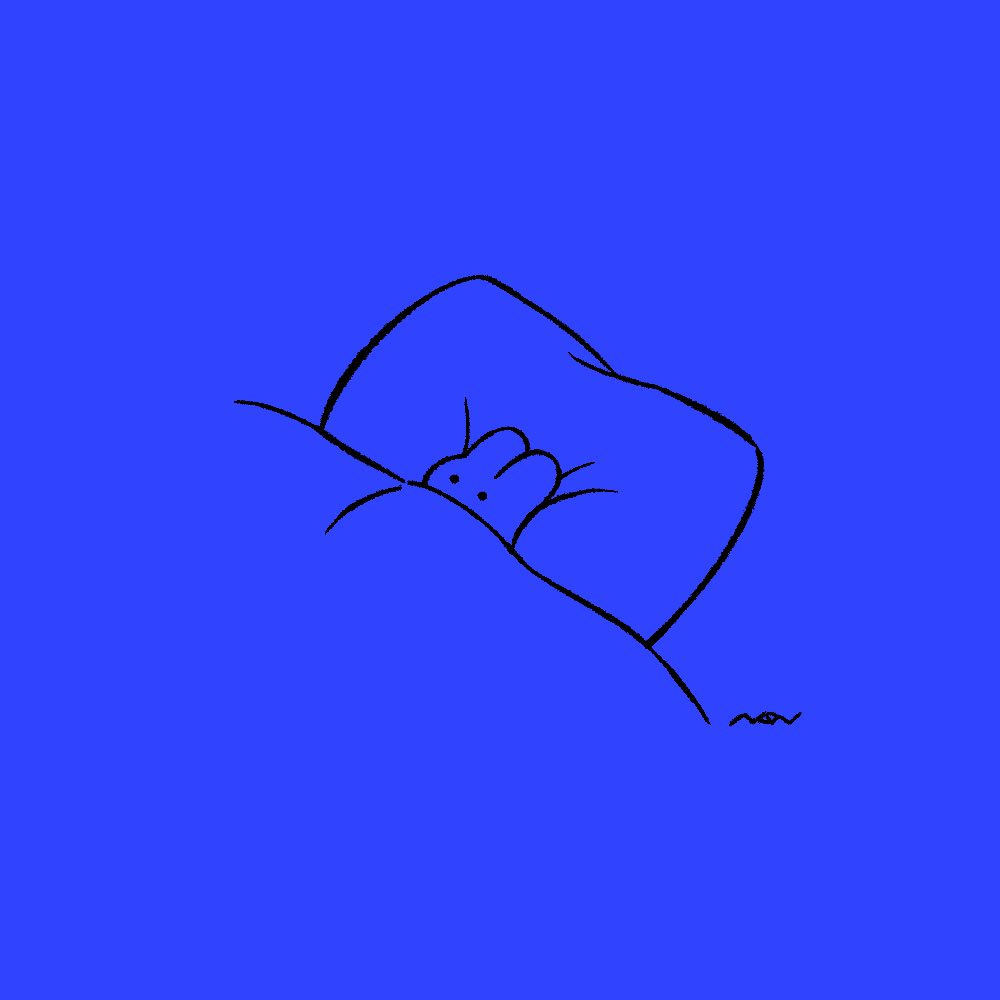 blue theme simple background pillow no humans . . monochrome lying  illustration images
