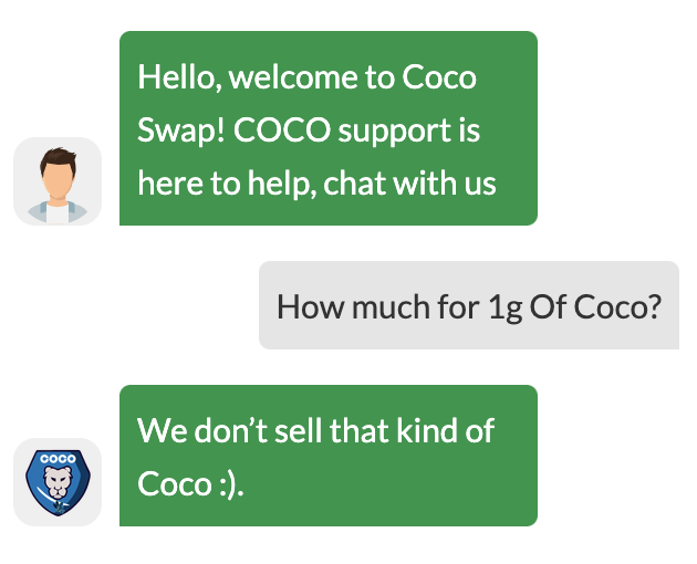 crypto_botinok's tweet photo. No CoCo on #CoCoSwap 🥥 https://t.co/ozpdB4V9Kb