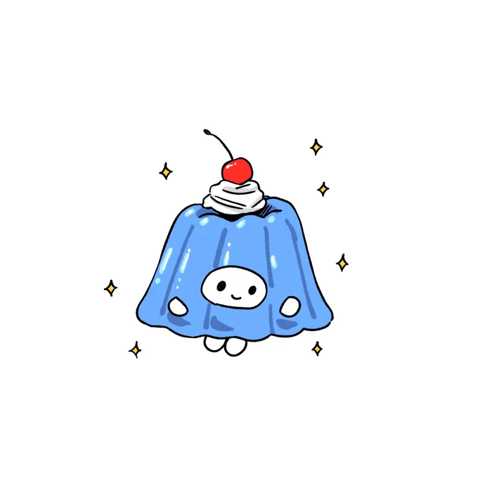 ゼリーになったよ 