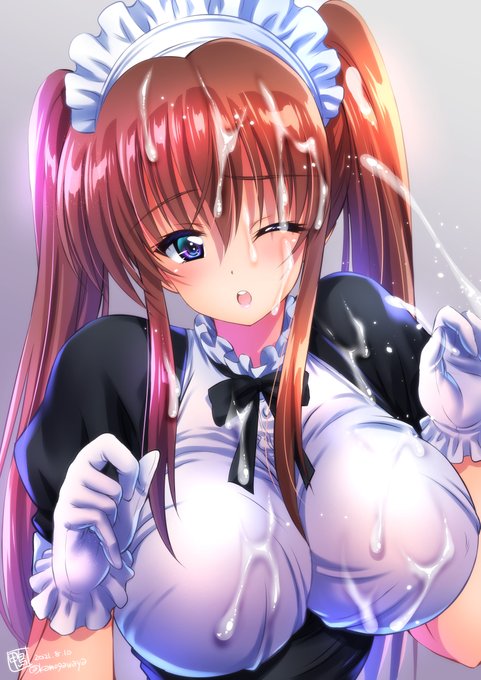 メイドとミルク(特濃)(*^-^*) 