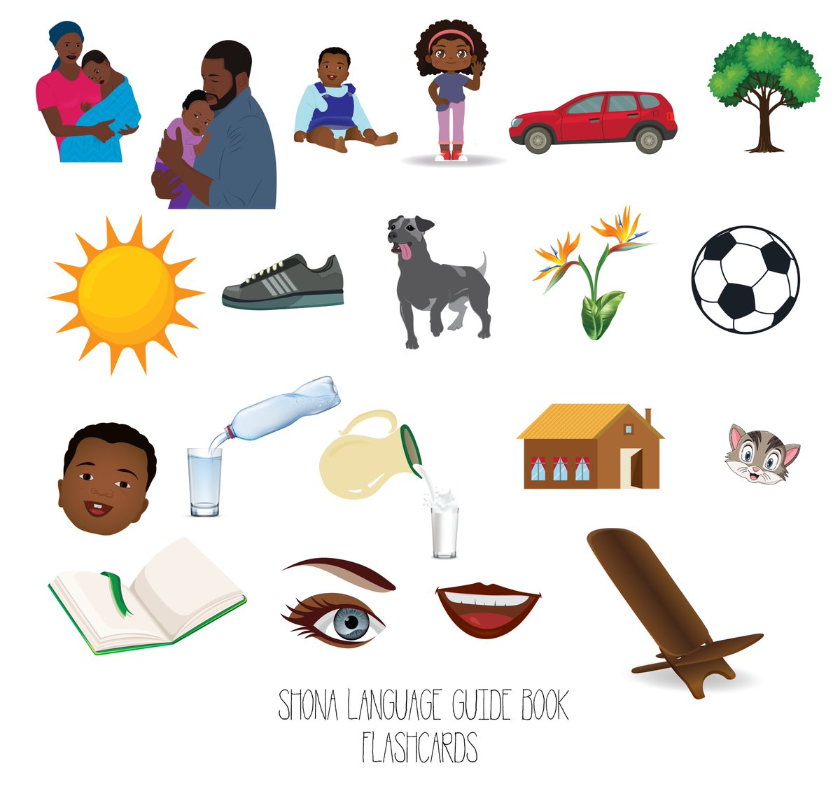 aonlyofficial's tweet photo. Work done for Ms. Diana
Started a new project for kids to learn Shona Language with the help of Flashcards.
#Fiverr #upwork #illustration #portraits #adobephotoshop #adobeillustrator #freelanding #flashcards #flashcardsforkids #shona #shonalanguage #kidsbooks #kidsstorybook https://t.co/7spT4KVEc8