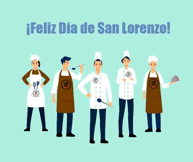 👩‍🍳👨‍🍳Hoy, Día de San Lorenzo, queremos felicitaros a todos por el esfuerzo que hacéis a diario en cocinas y más, si cabe, este año de pandemia, por dar lo mejor de vosotros mismos y por despertar mil emociones en los comensales que prueban vuestros platos.¡Felicidades!