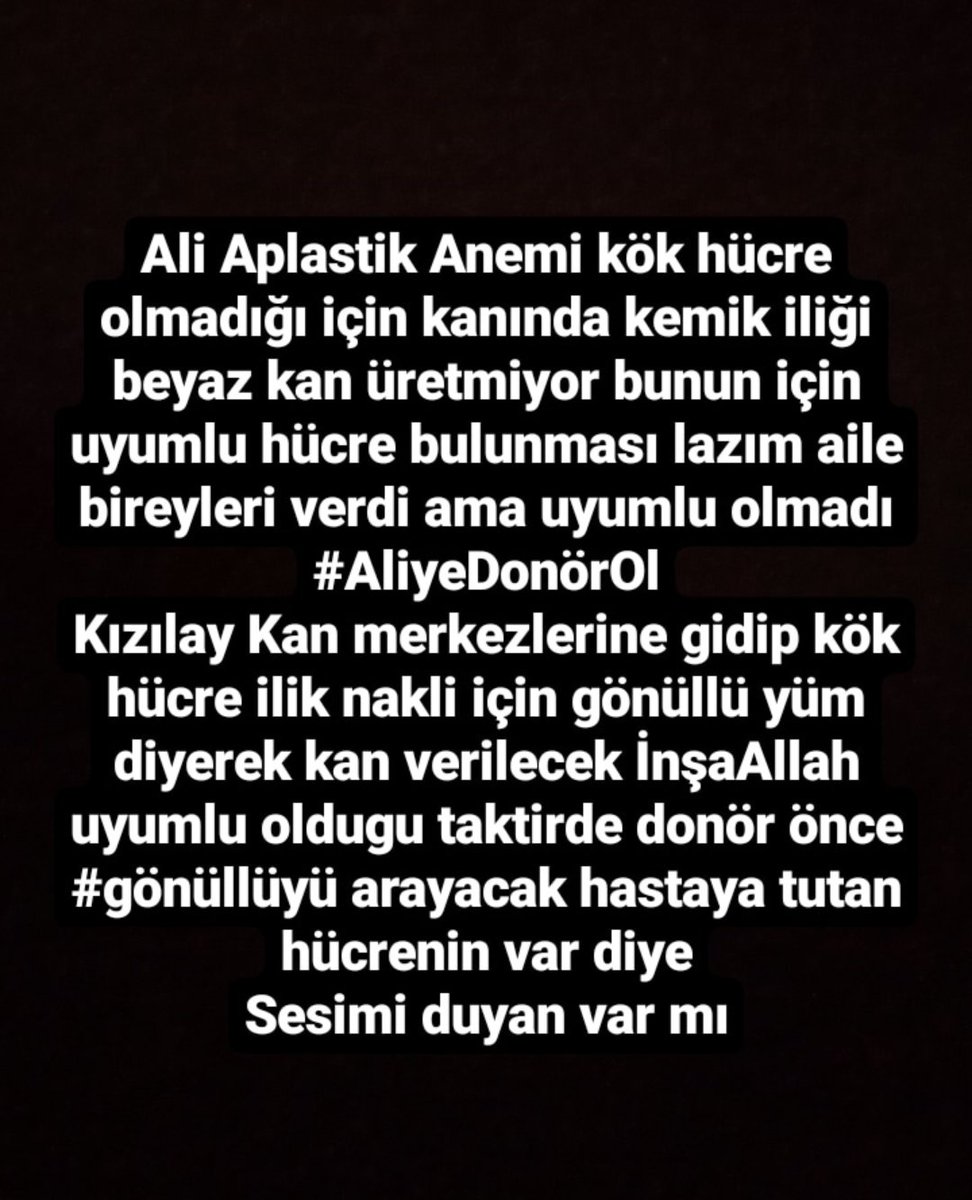 <a href="/haluklevent/">Haluk Levent ( Ahbap Ekibi )</a> Sevgili Haluk Levent ve değerli takipçileri. Bu genç kardeşimizin bizlere ve sizlere ihtiyacı var, belkide aranılan DONÖR şuanda bu Twete okuyor, lütfen bir tüp kan verin, vede paylaşıp vesile olun 🙏

<a href="/maliyeilikaran/">Tuba</a>
 <a href="/topsakal_nuray/">Nuray Topsakal</a>