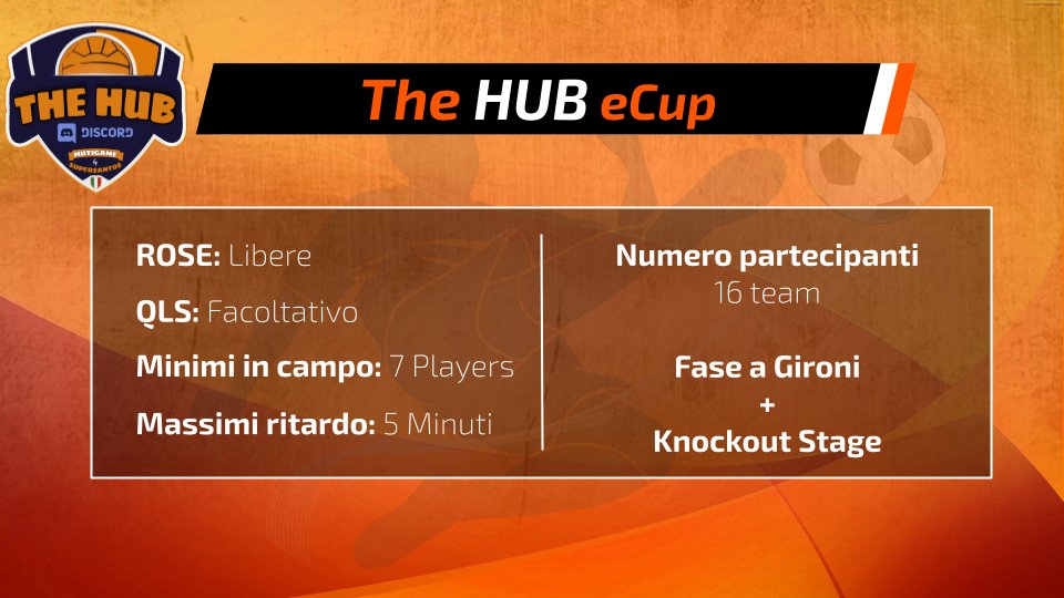TheHubITA's tweet photo. Ospitiamo squadre per minitorneo stasera

Presenza su Discord 21:40

START ORE 22

MINIMO 7 PLAYERS, QLS FACOLTATIVO

Solo i capitani possono iscriversi

⬇️ Clicca qui per entrare nel server⬇️

https://t.co/XWjMowy7Je

@OffSideOfficiaI @ILOVEPROCLUB1 @NewsProClub1 @SkySportsNews https://t.co/TdRpFUSrRc