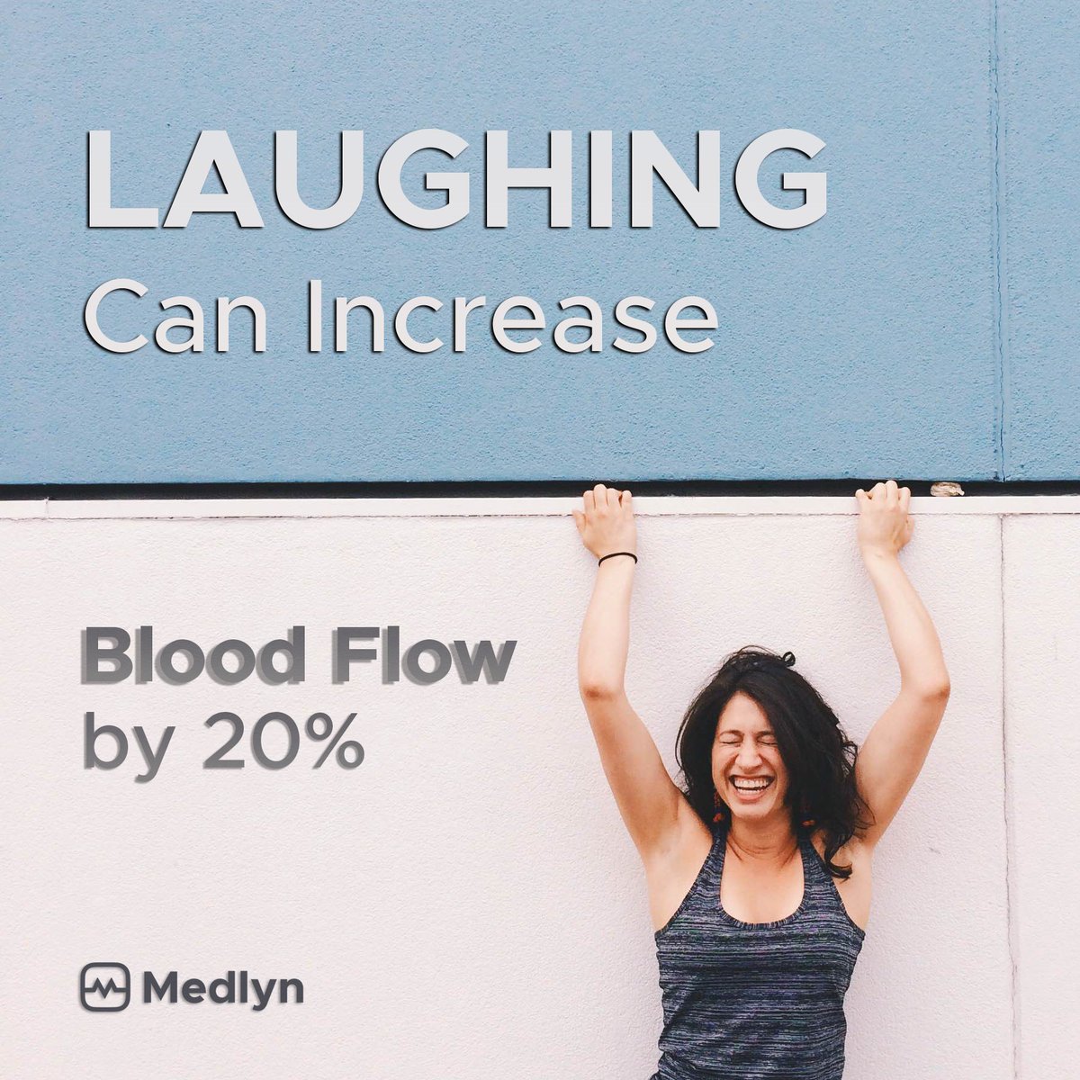 medlynapp's tweet photo. Laughing is good for the heart and can increase blood flow by 20 percent.

Source : WebMD

#medlyn #medlynapp #healthtips #healthylifestyle #healthy #health #healthylife #healthyliving #healthychoice #healthyhabits #healthybody https://t.co/EEZr8YTmvu