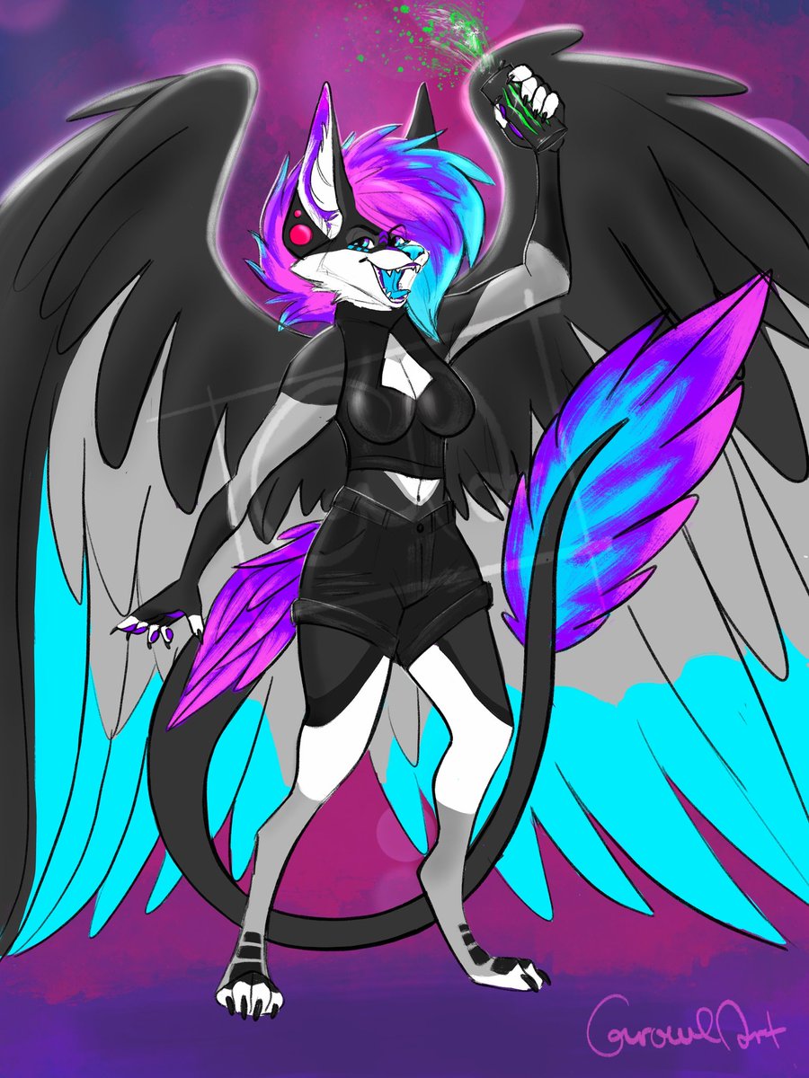 GrowlArt's tweet photo. Just finished this bab for a trade! Kendra the phoenix wolf lovin to party 👌😍
▪︎
▪︎
#furry #furryparty #fursona #wolf #wolfphoenix #phoenixwolf #phoenix #wolf #wolfart #wolffursona #originalharacter #furryart #furryartist #arttrade #artistsoftwitter #ArtistOnTwitter https://t.co/mAFykOQTLN