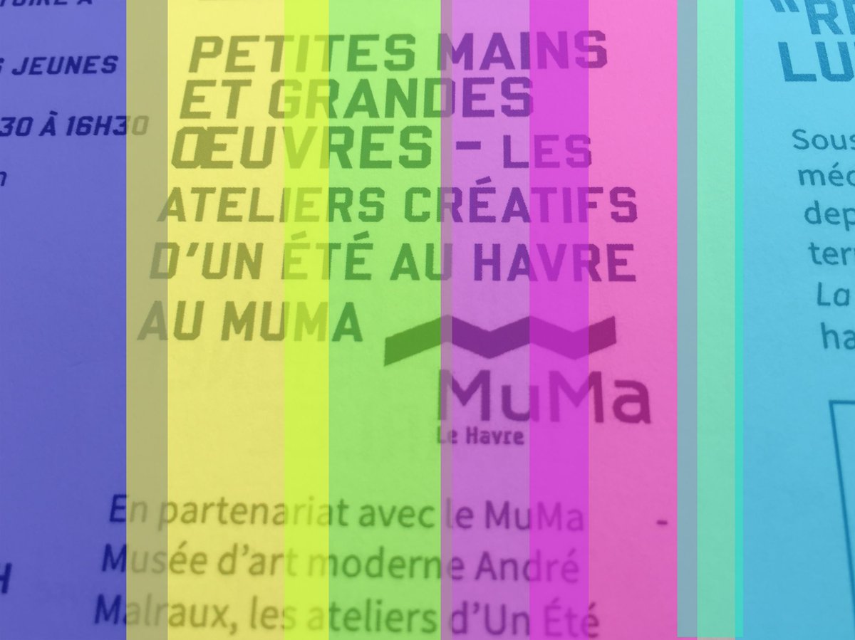 #MuMAgenda 📆: Ateliers créatifs pour les 7-11 ans au @MuMaLeHavre proposés par @UnEteauHavre les mercredis 11 et 25 août de 14h30 à 16h sur l'#expoDeGobert - Gratuit - Inscription obligatoire à la Maison de l'Eté ou au 06 13 15 44 97 ou associationmarc@gmail.com #UnEteauHavre