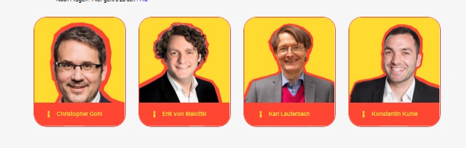 Die 4 progressiven Politiker:innen für den Bundestag aus dem Bereich Special Interest 💉🚀🧞‍♂️

<a href="/Karl_Lauterbach/">Prof. Karl Lauterbach</a> 
@EVMGreifswald 
<a href="/lofferg/">Christopher Gohl</a> 
<a href="/KonstantinKuhle/">Konstantin Kuhle</a> 

#Top50Progressives